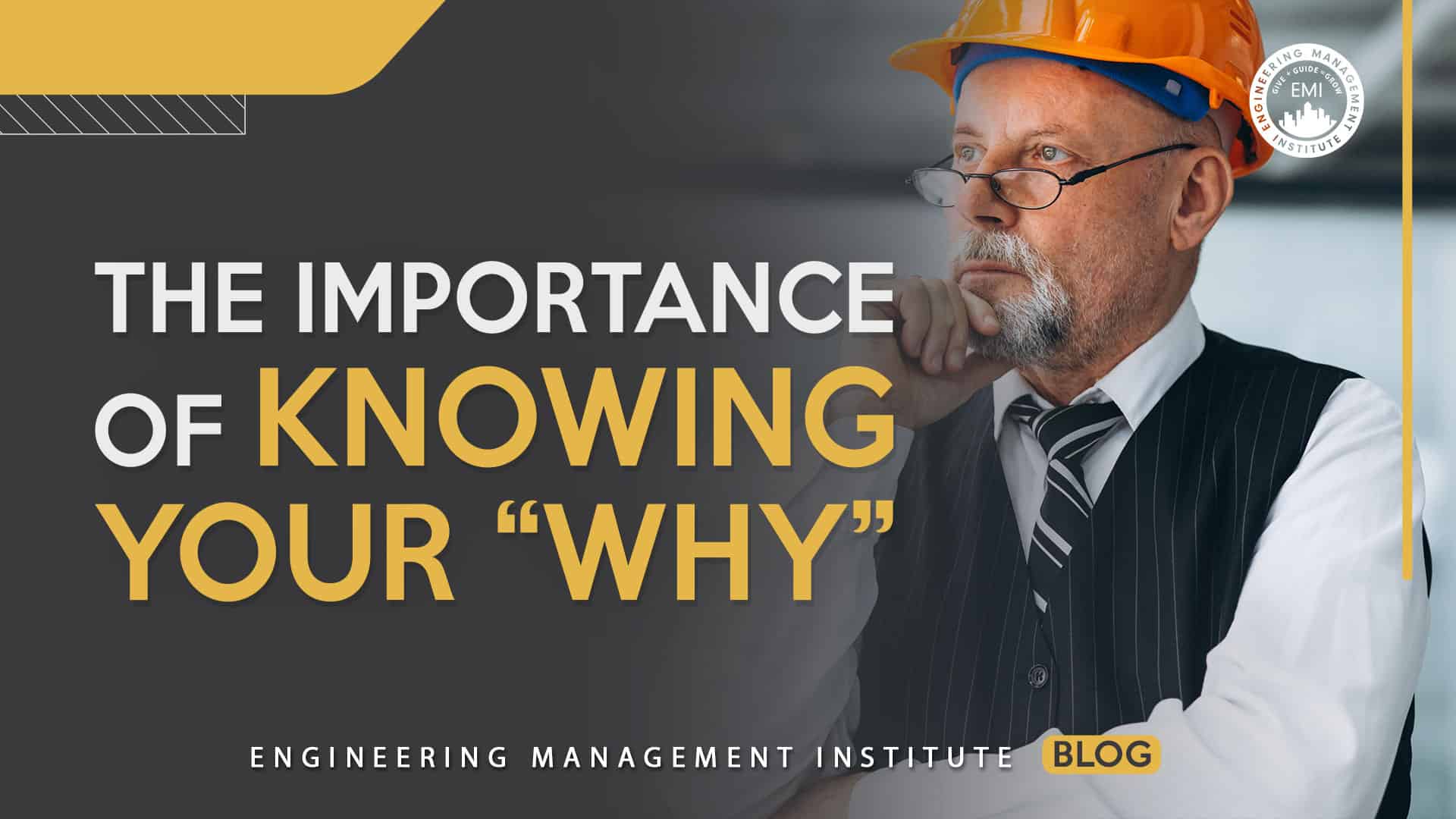Knowing Your “Why”