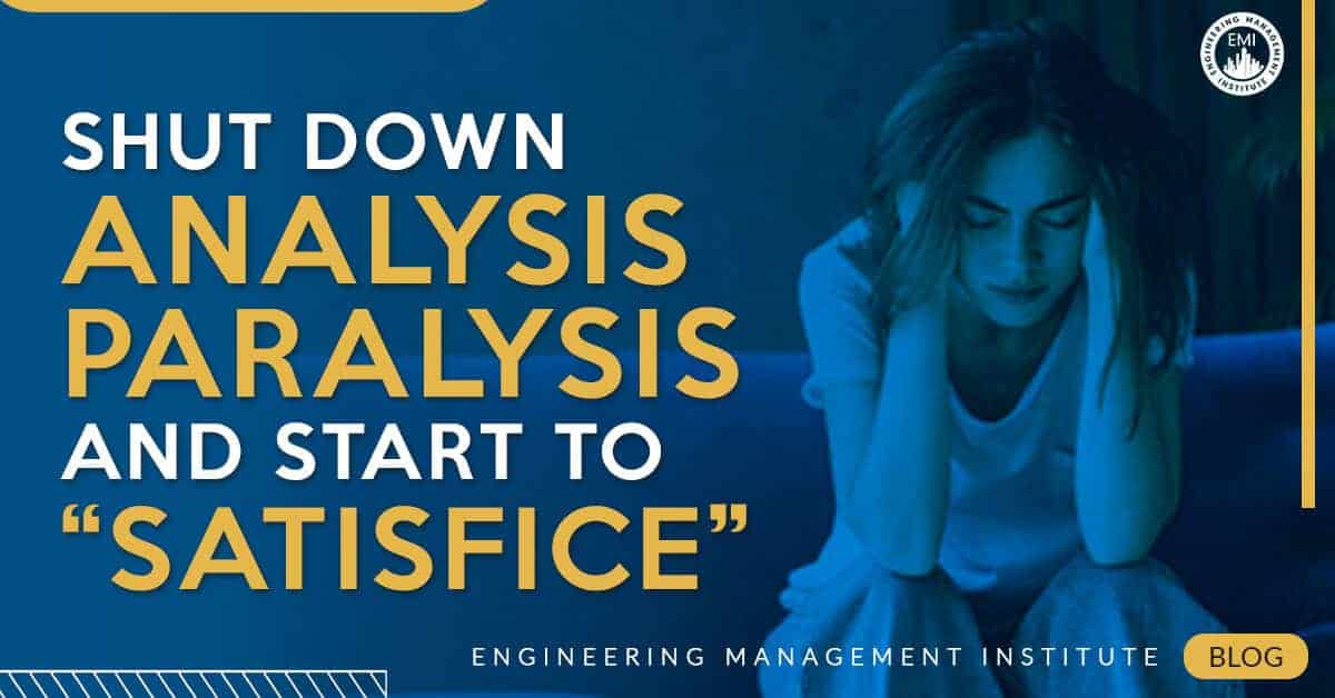 analysis paralysis